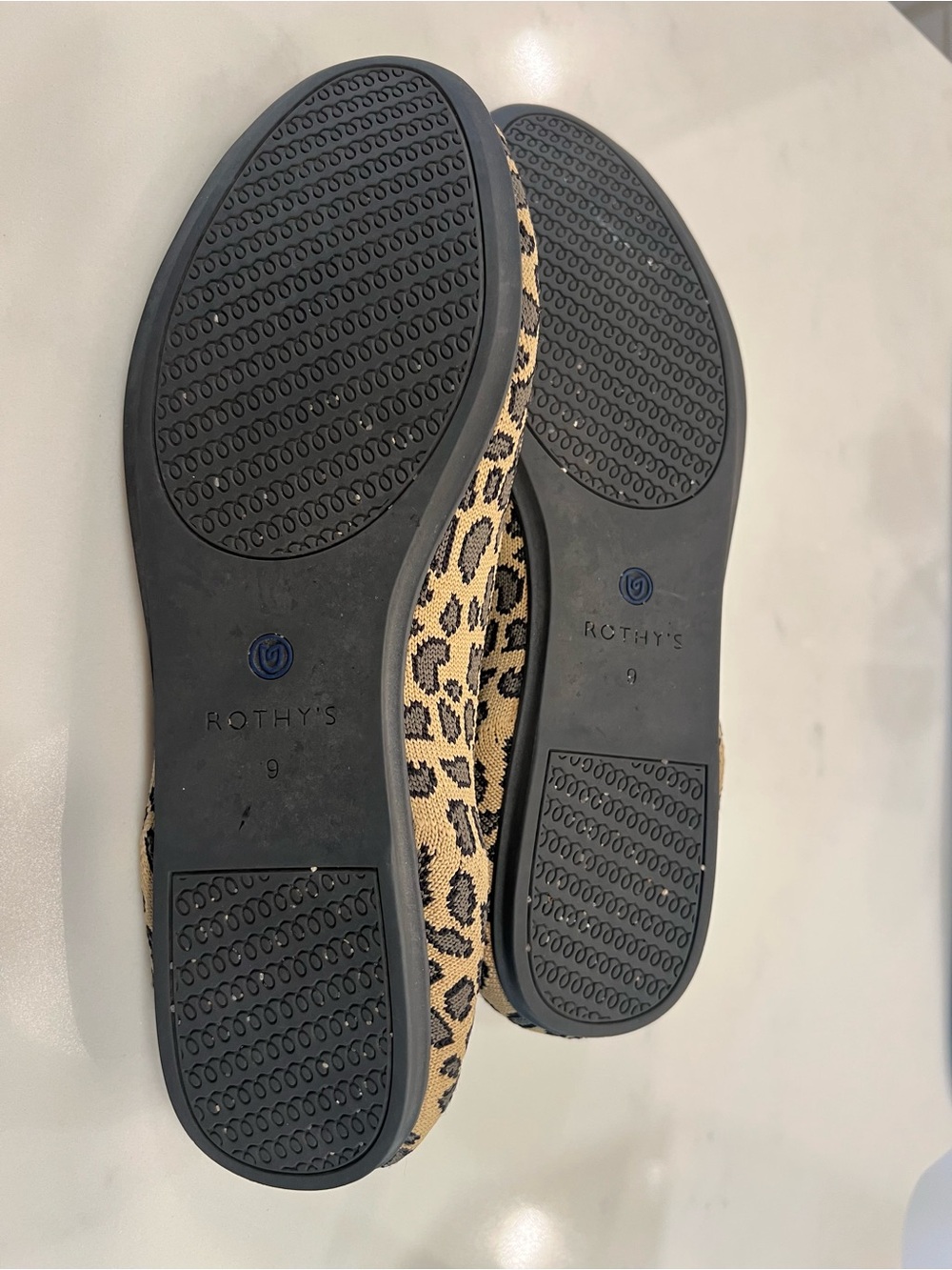 Rothy’s Leopard Print Shoes Size 9 - Picture 3 of 4